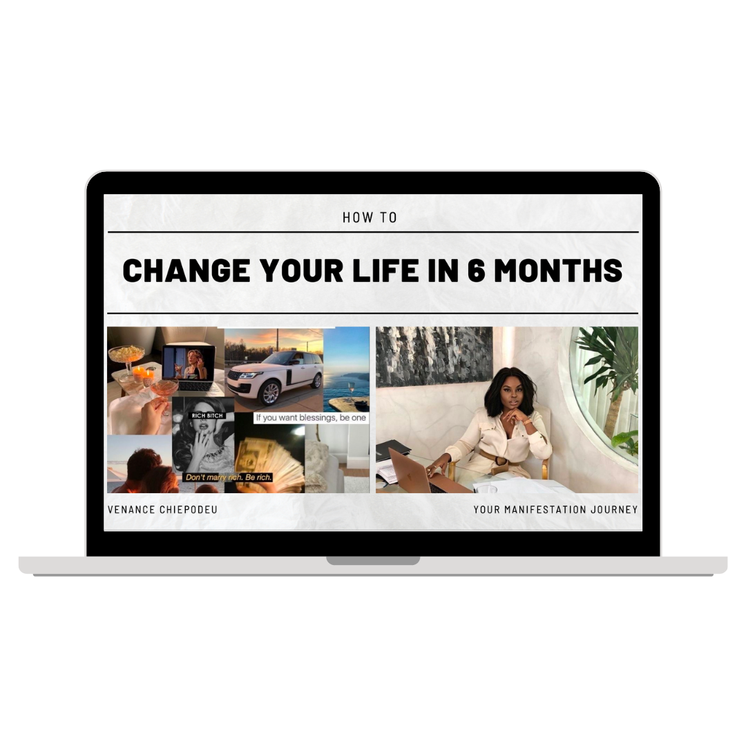 How To Change your life in 6 Months Workshop